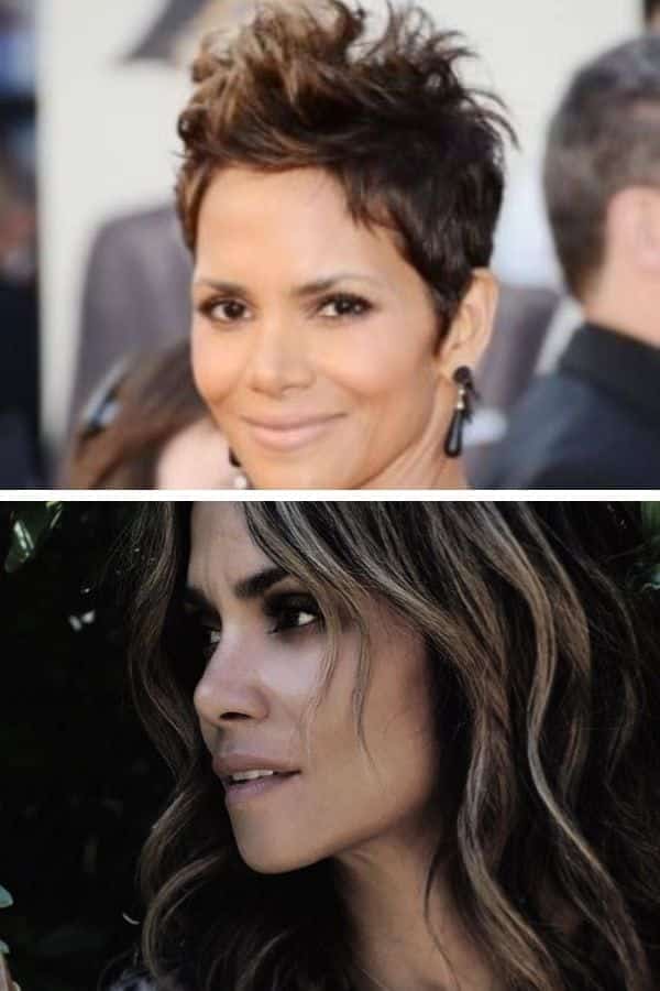 Best celebrity haircuts: Halle Berry then and now