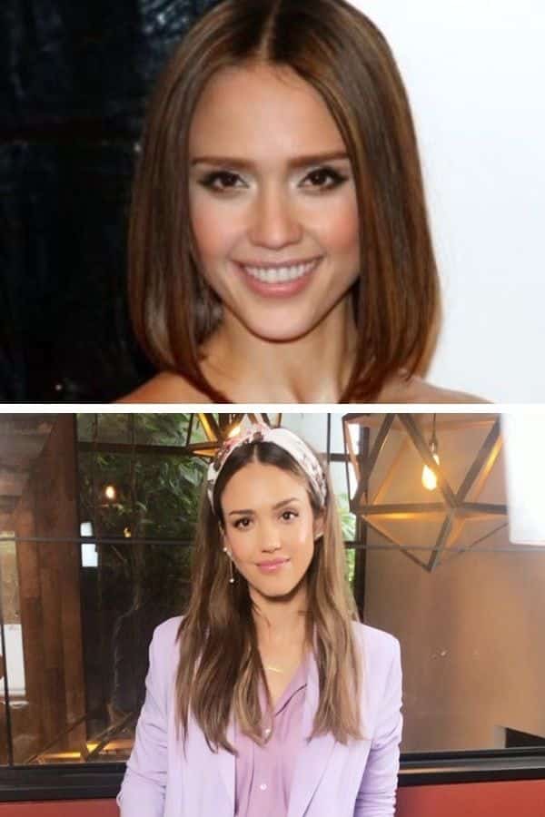 Best Celebrity Haircuts: Jessica Alba then and now