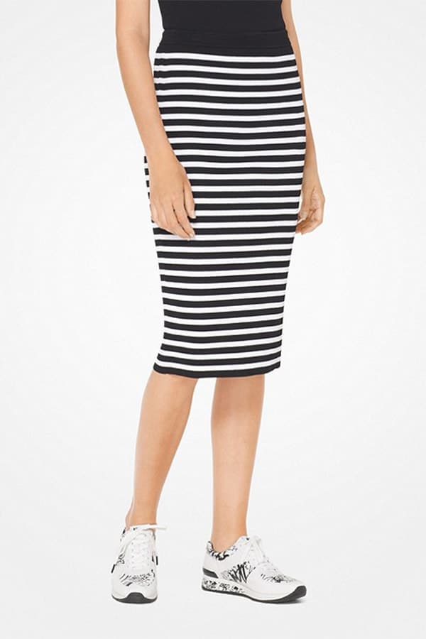 5 flattering summer styles to try now 4 Striped casual pencil skirt