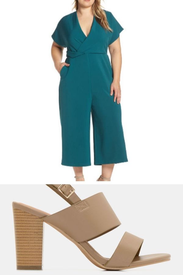 Plus size outfit collage