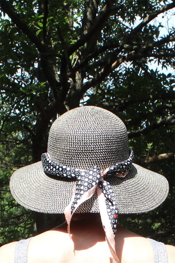 The Summer Skincare Survival Kit 3 Floppy hat for sun protection