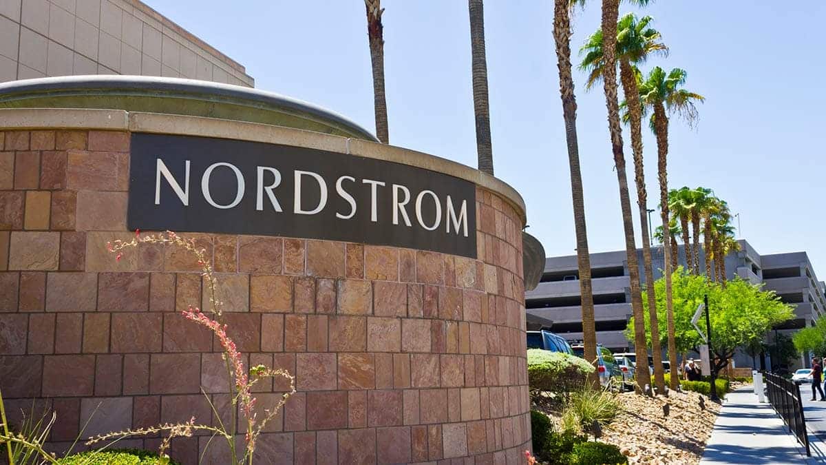 Exterior of Nordstrom store