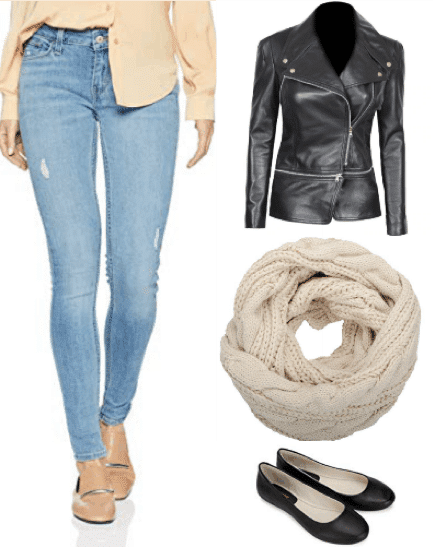 Outfit collage for what to wear in Paris