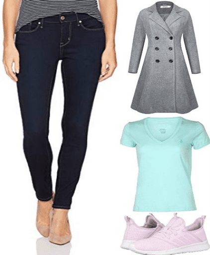 Outfit collage for what to wear in Europe
