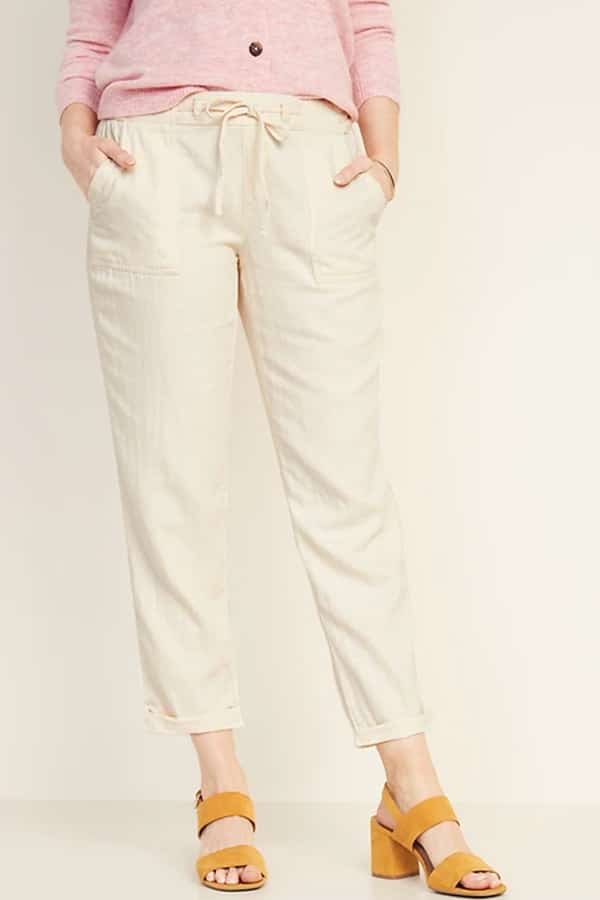 Cotton utility pants