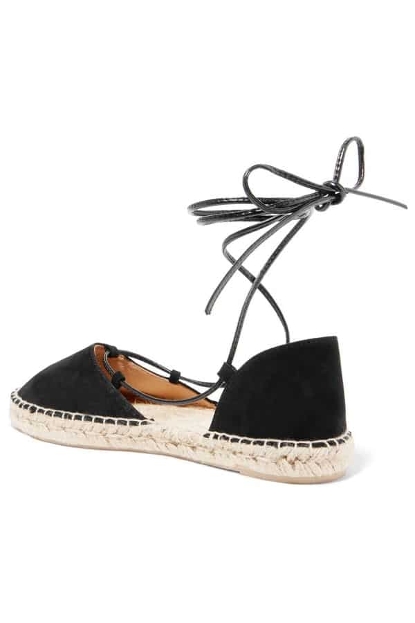 Tie-up espadrilles