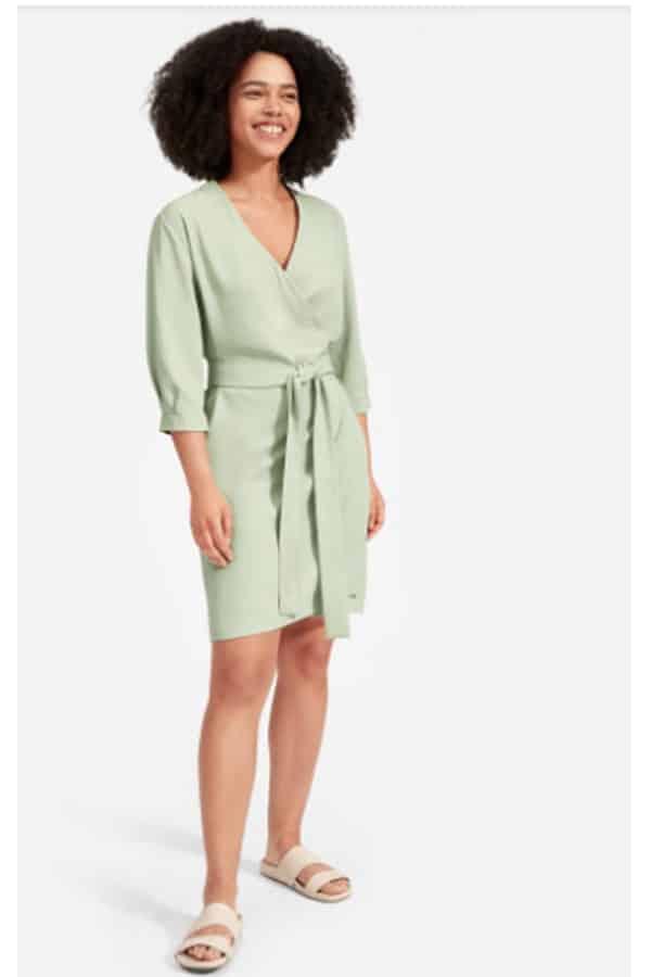 everlane eyelet dress