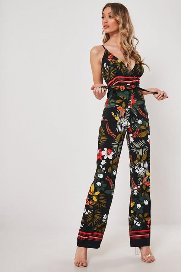 Floral jumpsuit