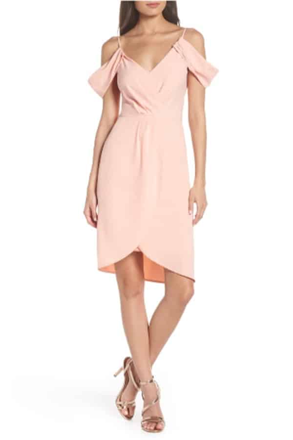 Tulip hem dress 
