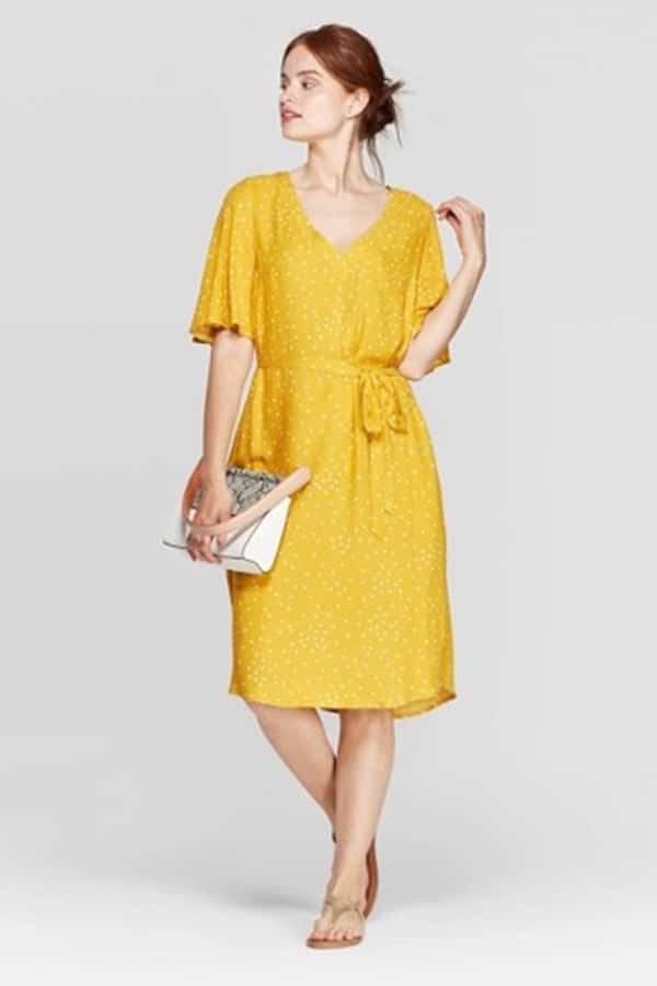 Tie-waist dress from Target 