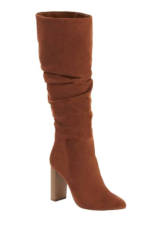 Scoop slouch boots