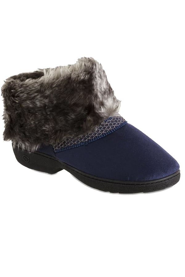 isotoner bootie slippers kohl's