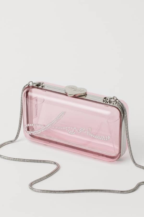 hard clutch bag from H&M collaboration