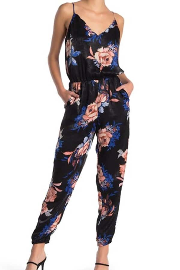 Floral jumpsuit