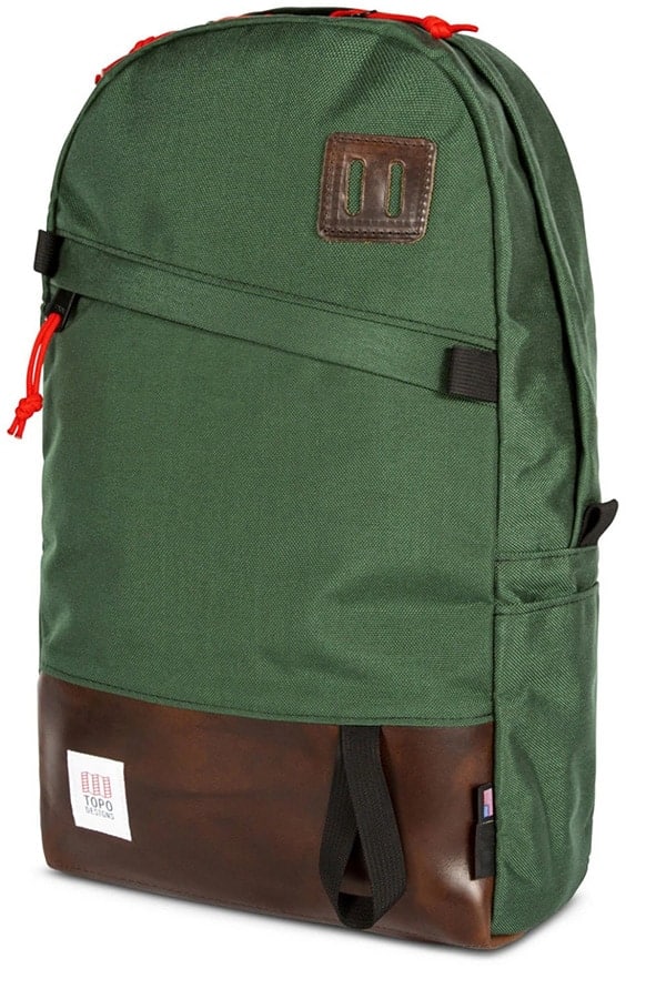 Green backpack