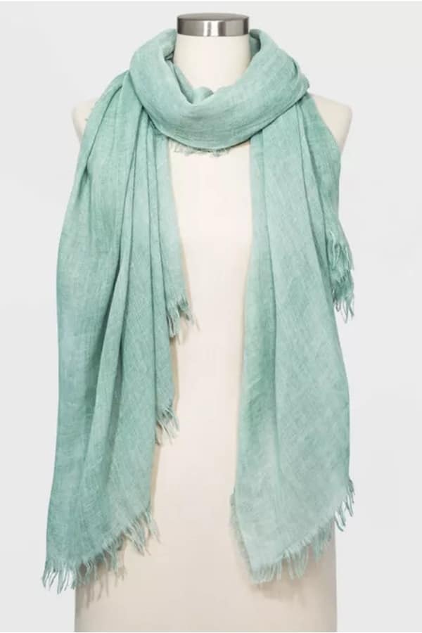 Pastel accessories! Mint green scarf