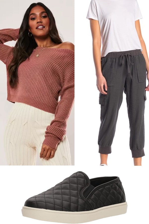Outfit collage for petites