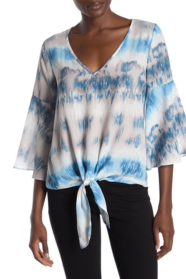 Tie-dye blouse