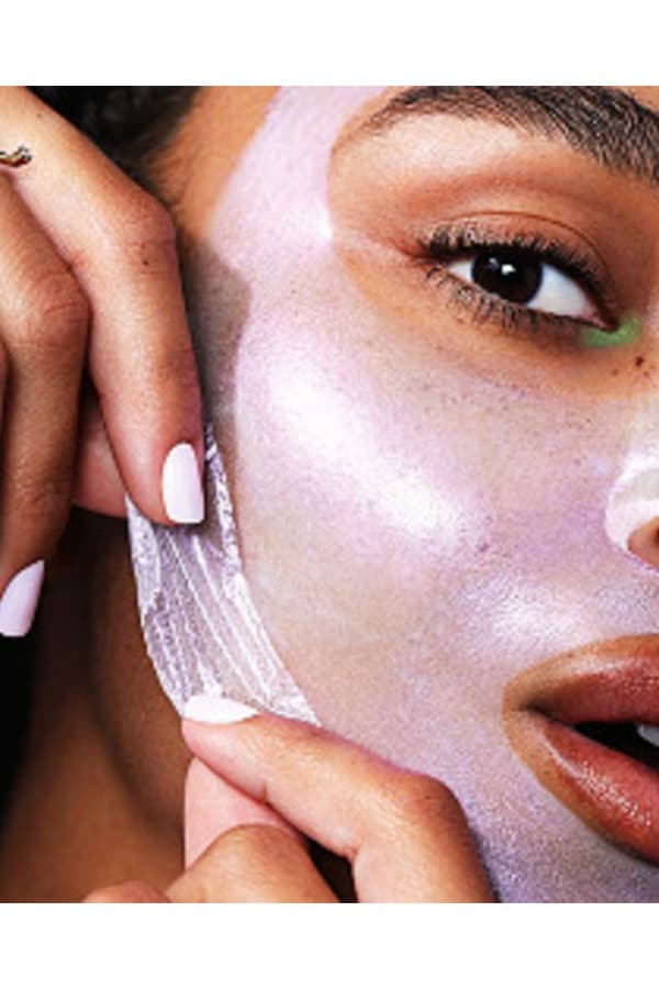Peel off mask for virtual girls' night in