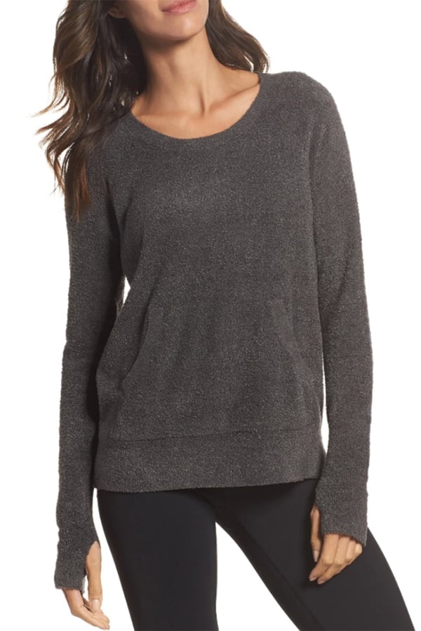 Cozy sweatshirt for a virtual girls' night 