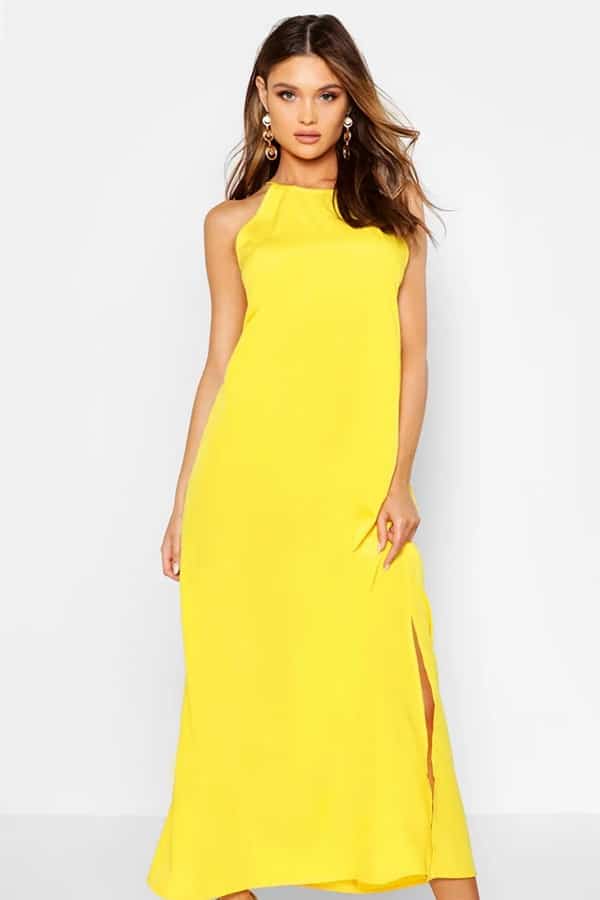 Bright yellow dress for $11.20