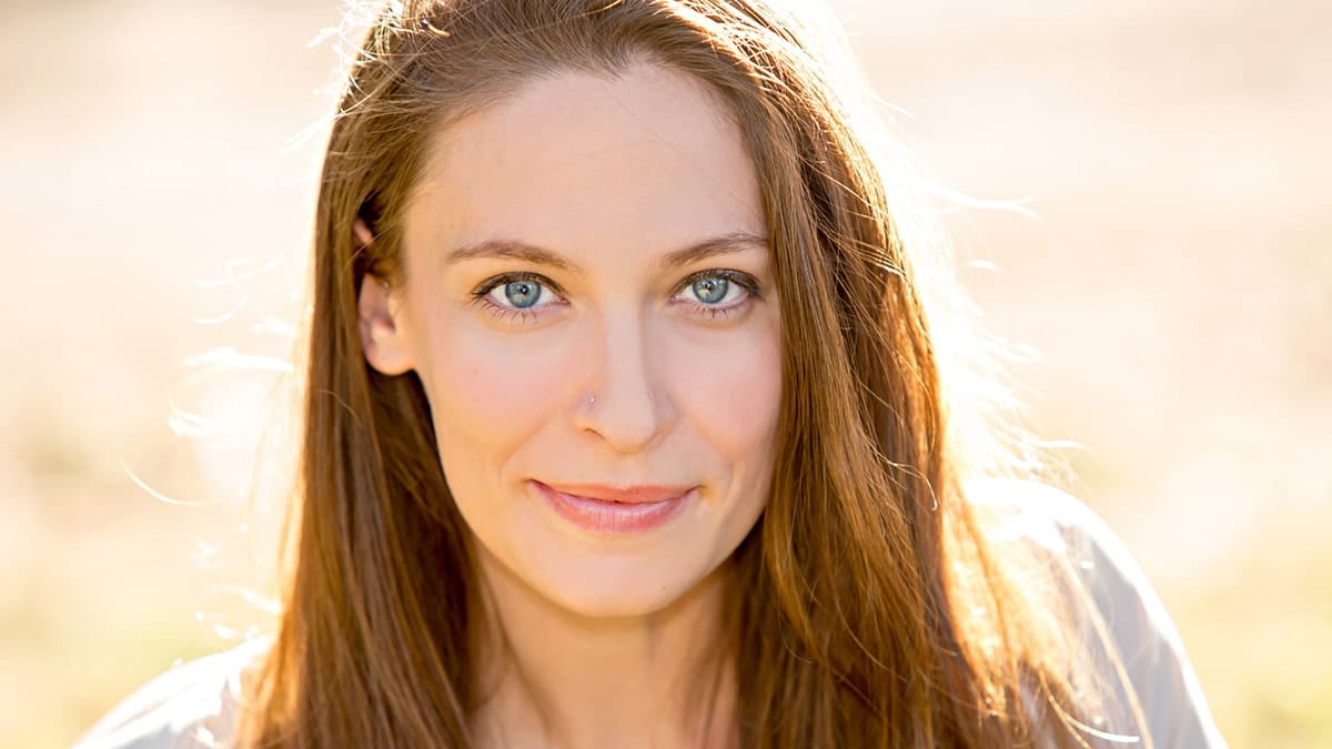 woman with bright skin