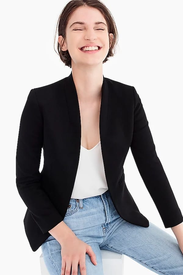 J. Crew black blazer