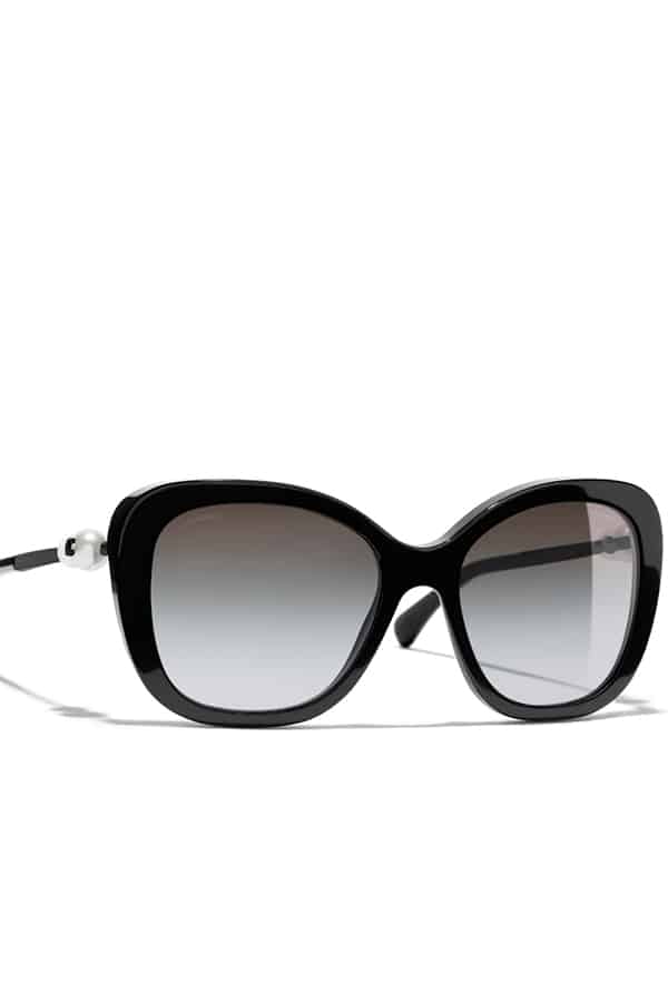 Black classic Chanel sunglasses 