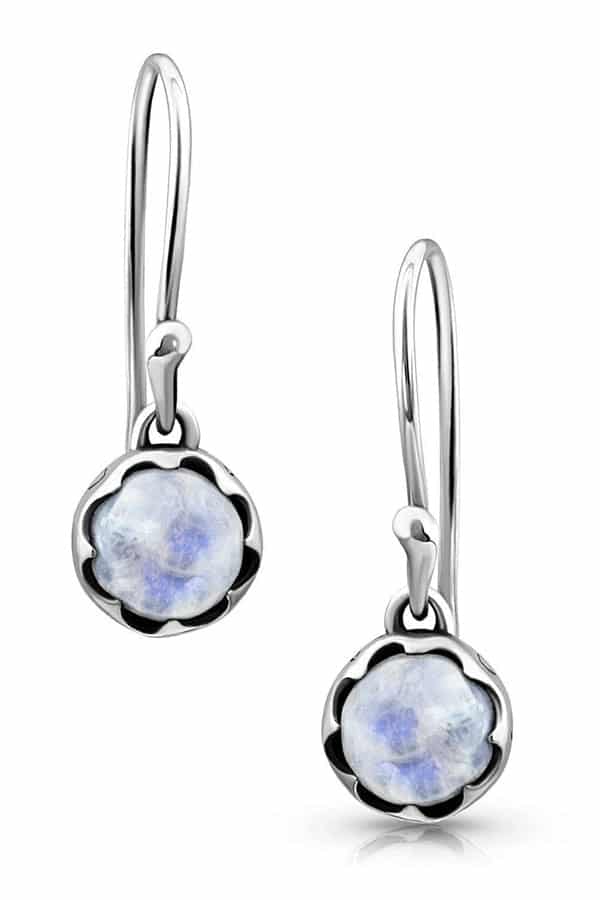Moonstone drop earrings from Moon Magic