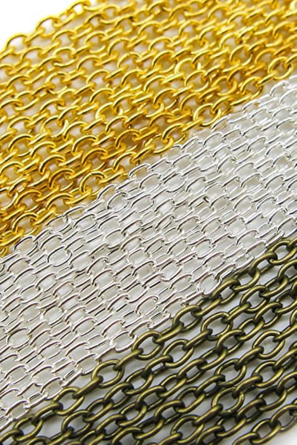 Assorted cable chains