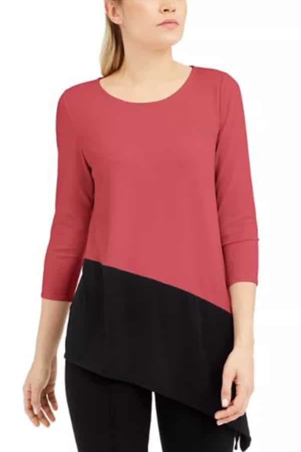 Fashion for fall: The best transition pieces for women over 40 1 Asymmetric top from Macy's