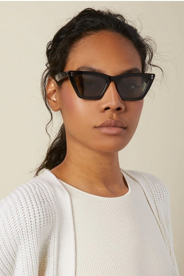 Point Dume Cateye Sunglasses on Italic