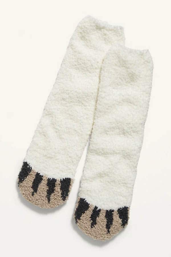 Fuzzy socks from Old Navy Sale 