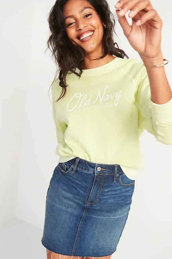 Retro sweatshirt from Old Navy 