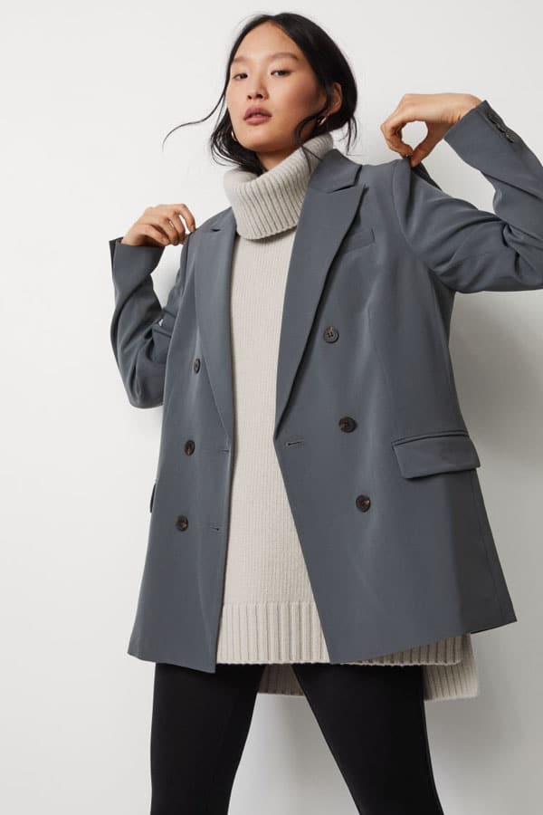 Double breasted jacket new arrival from H&M