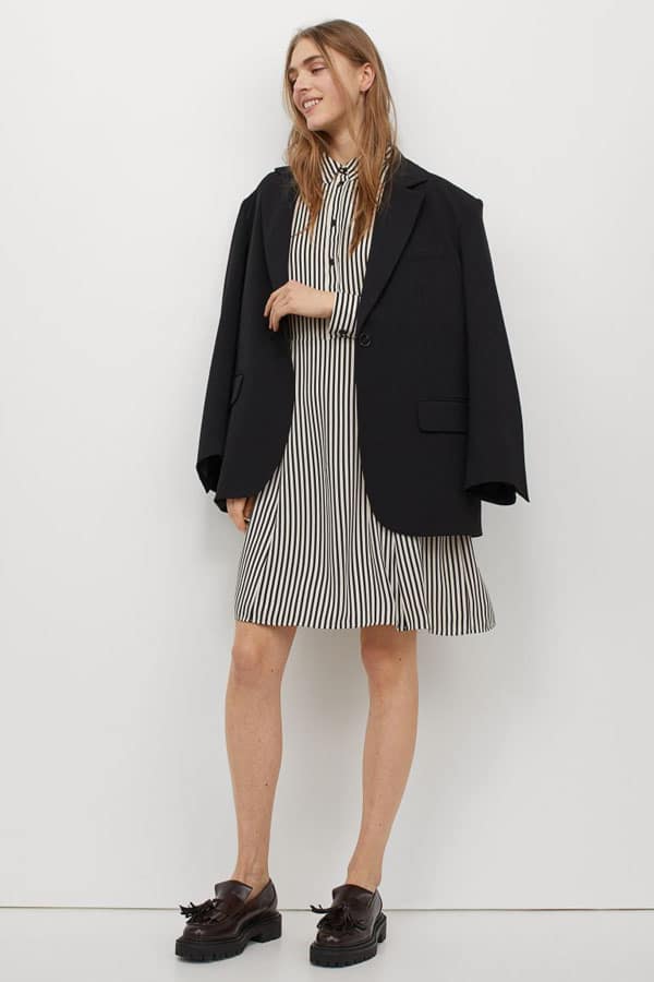 Shirt dress from H&M new arrivals collection