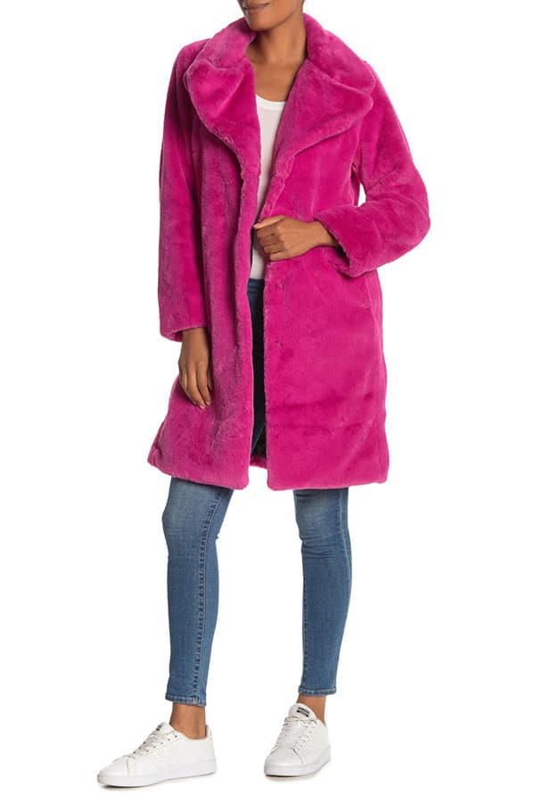 pink outerwear