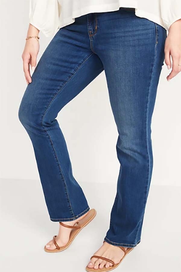 Straight leg jeans from Old Navy.