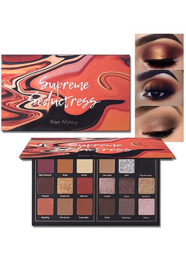 Product shot of eyeshadow palette.