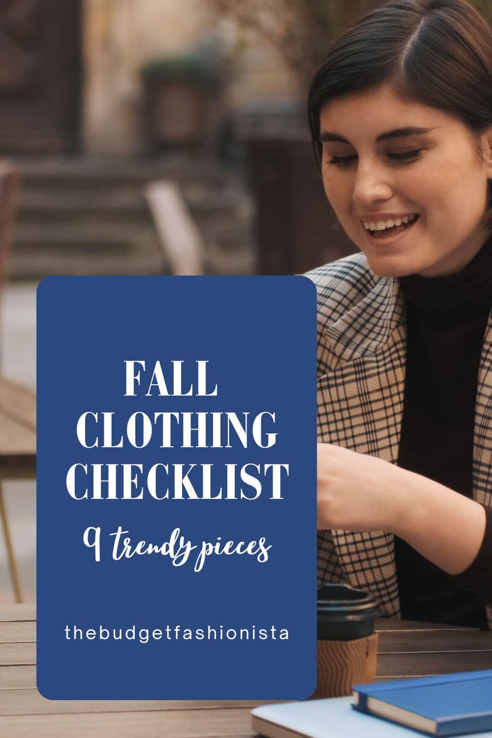 Fall clothing checklist.