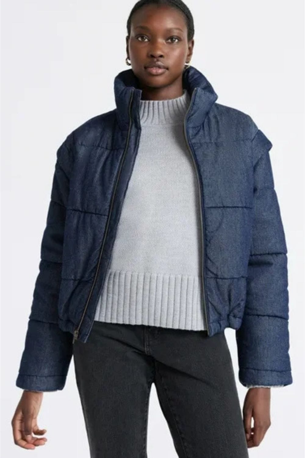 Walmart Free Assembly puffer jacket