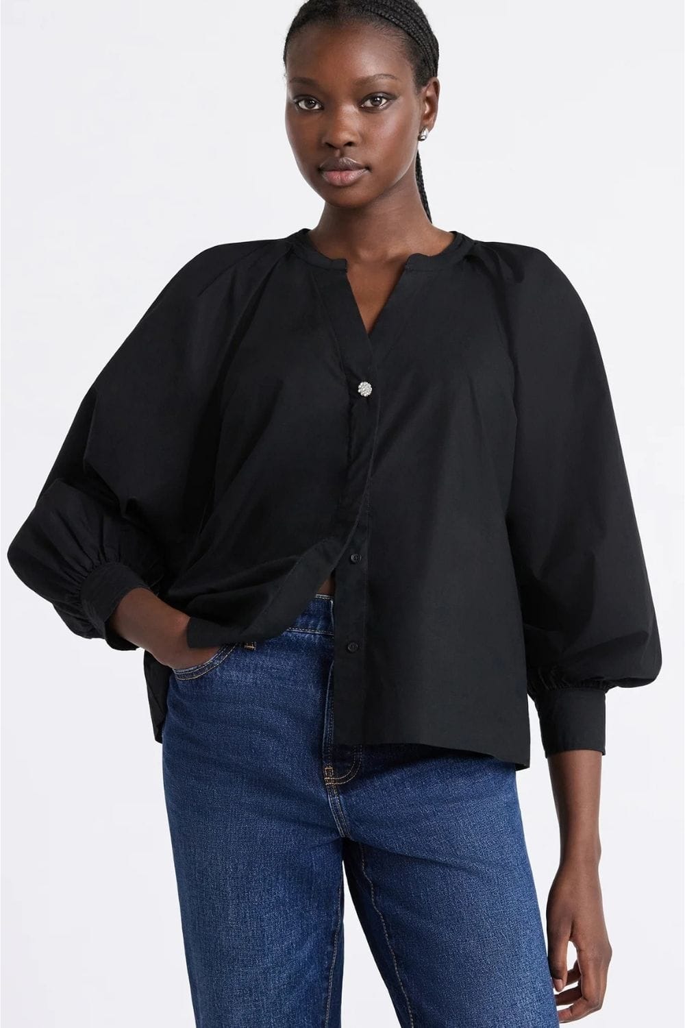 Walmart Free Assembly cotton shirt