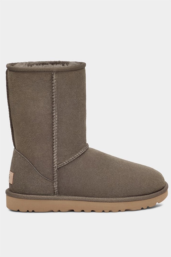 Brown Ugg boots representing cheap Uggs since they are on sale.
