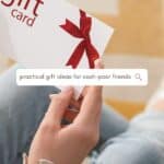 Practical gift ideas for cash-poor friends.