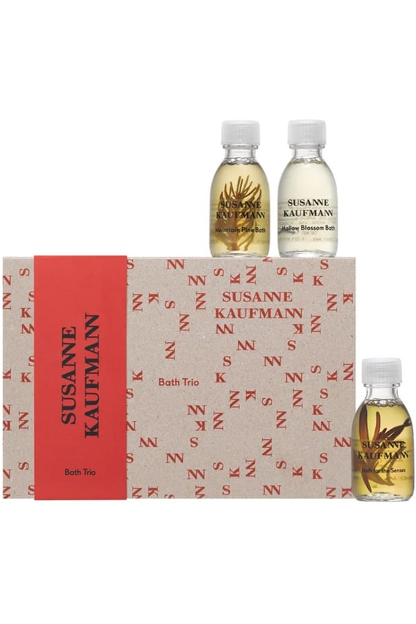 Beauty gift set by Susanne Kaufmann containing three bubble baths.
