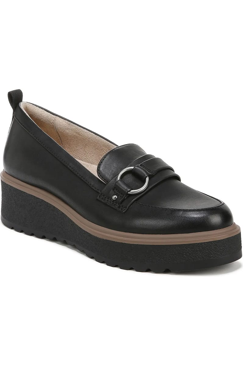 5 Trendy & Budget-friendly Chunky Loafers for Women 5 Wedge sole loafer by Natural Soul.