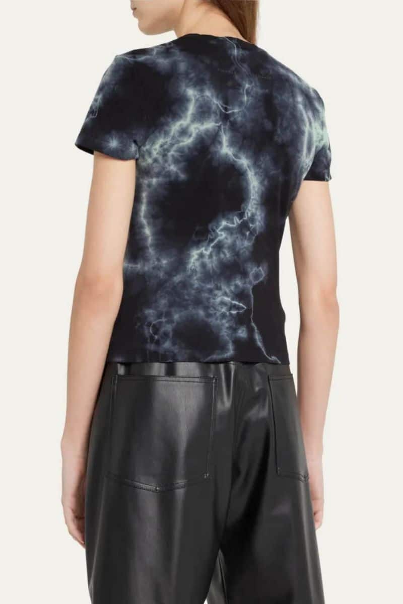 Tie dye t-shirt on sale at the Bergdorf Goodman designer sale.