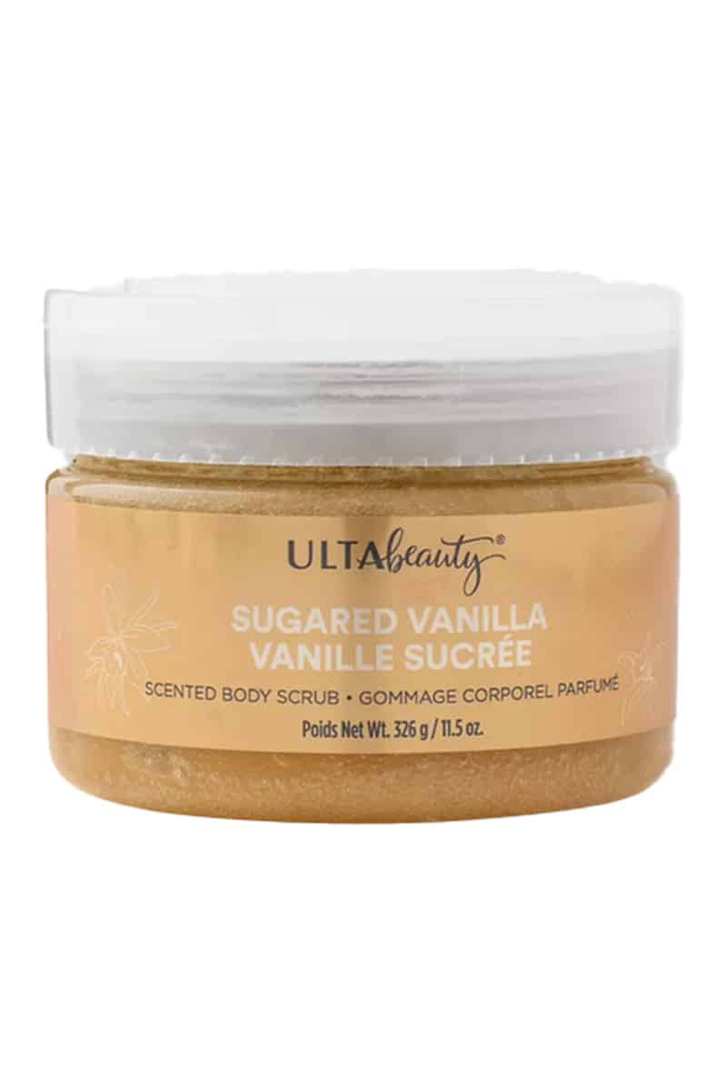 Scented body scrub on sale at Ulta summer beauty sale.