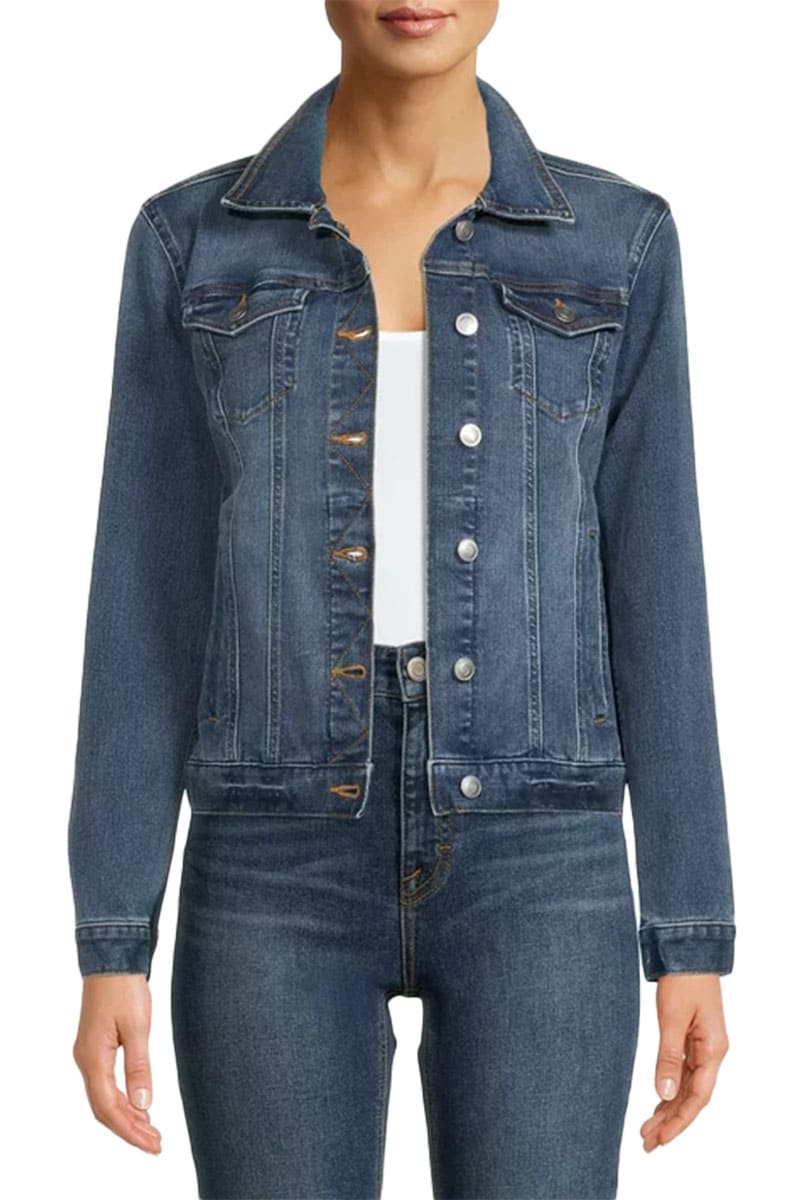 Denim jacket on sale at Walmart+ Week.