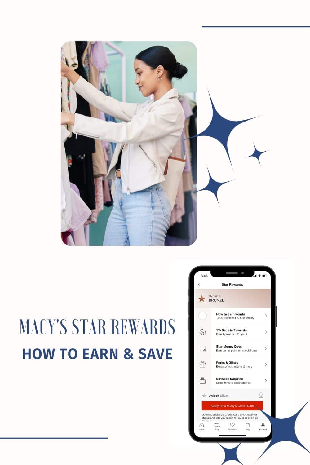 How to Earn and Save with Macy's Star Rewards • budget FASHIONISTA